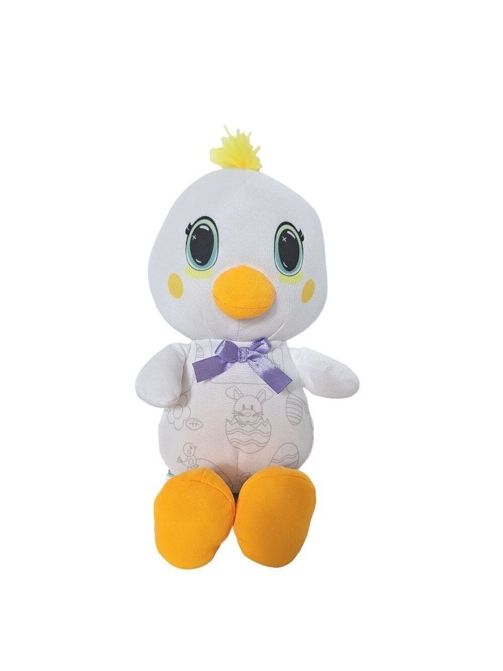 Crayola Easter Chick Color n Plush Stuffed Animal 12.5"